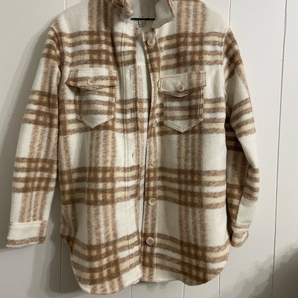 Joie Plaid Shacket